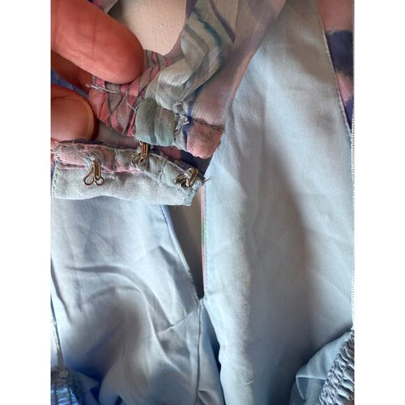 French connection geometric print pastel flowy halter top
Size 8 - Picture 9 of 11